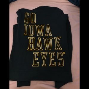 Vs pink Iowa Hawkeyes jacket